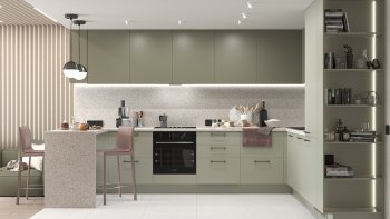 Тренды и новые цвета в дизайне современных кухонь в 2023 году в Кабинетном - kabinetnoe.mebel54.com | фото