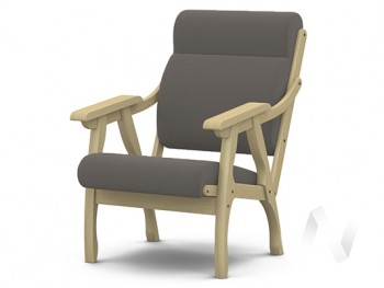 Кресло Вега-10 (бесцветный лак/ULTRA STONE) в Кабинетном - kabinetnoe.mebel54.com | фото