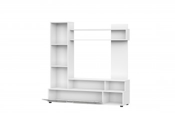 Мебель для гостиной "МГС 9" Белый / Цемент светлый в Кабинетном - kabinetnoe.mebel54.com | фото
