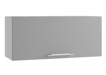 Норд ШВГ 800 Шкаф верхний горизонтальный (Камень беж/корпус Белый) в Кабинетном - kabinetnoe.mebel54.com | фото
