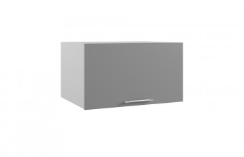 Ройс ГВПГ 800 Шкаф верхний горизонтальный глубокий высокий (Графит софт/корпус Серый) в Кабинетном - kabinetnoe.mebel54.com | фото