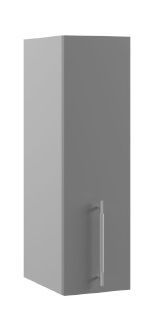 Ройс П 200 Шкаф верхний (Графит софт/корпус Серый) в Кабинетном - kabinetnoe.mebel54.com | фото