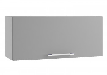 Ройс ПГ 800 Шкаф верхний горизонтальный (Графит софт/корпус Серый) в Кабинетном - kabinetnoe.mebel54.com | фото