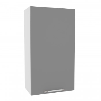 Ройс ВП 500 Шкаф верхний высокий (Графит софт/корпус Серый) в Кабинетном - kabinetnoe.mebel54.com | фото