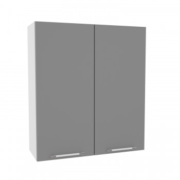 Ройс ВП 800 Шкаф верхний высокий (Графит софт/корпус Серый) в Кабинетном - kabinetnoe.mebel54.com | фото