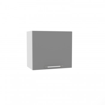 Ройс ВПГ 500 Шкаф верхний горизонтальный высокий (Графит софт/корпус Серый) в Кабинетном - kabinetnoe.mebel54.com | фото