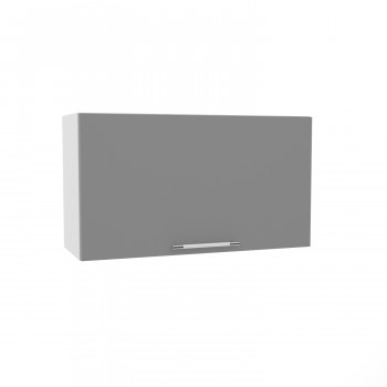 Ройс ВПГ 800 Шкаф верхний горизонтальный высокий (Графит софт/корпус Серый) в Кабинетном - kabinetnoe.mebel54.com | фото